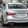 Mercedes-AMG A 35 Sedan V177 2022 CKD dilancar di Malaysia – RM325k tanpa SST, 306PS/400 Nm, AWD