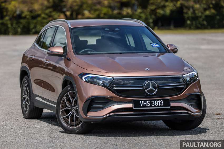 2022 Mercedes-Benz EQA250 AMG Line in Malaysia – 66.5 kWh battery, 429 km range, 190 PS; from RM278k 1473842