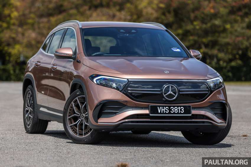 2022 Mercedes-Benz EQA250 AMG Line in Malaysia – 66.5 kWh battery, 429 km range, 190 PS; from RM278k 1473843