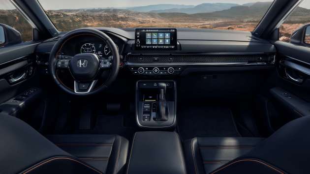Honda CR-V 2023 guna papan pemuka seperti Civic