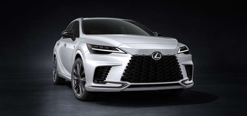 2023 Lexus RX debuts – fifth-gen SUV gets bold new design; 3.5L V6 dropped; RX 500h with 373 PS added 1462702
