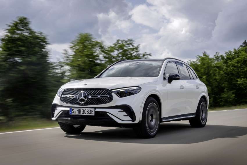 2023 X254 Mercedes-Benz GLC debuts – electrified range-wide, three PHEVs with over 100 km EV range 1463707