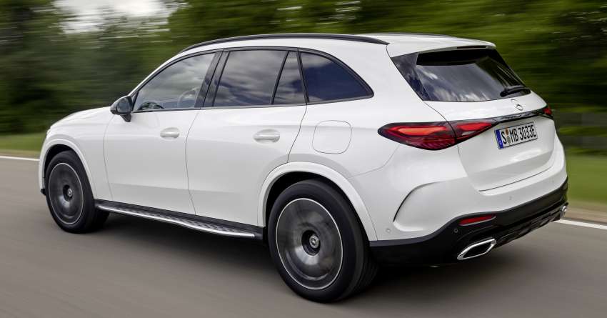 2023 X254 Mercedes-Benz GLC debuts – electrified range-wide, three PHEVs with over 100 km EV range 1463712