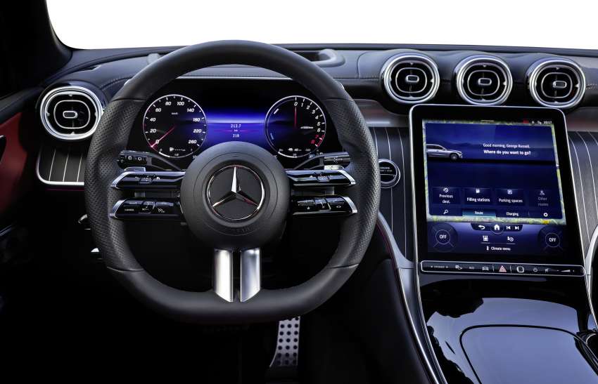 2023 X254 Mercedes-Benz GLC debuts – electrified range-wide, three PHEVs with over 100 km EV range 1463723
