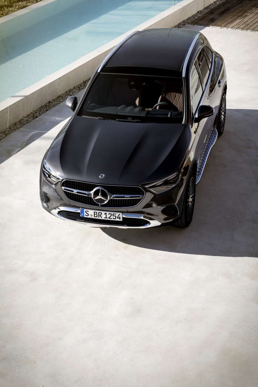 2023 X254 Mercedes-Benz GLC debuts – electrified range-wide, three PHEVs with over 100 km EV range 1463746