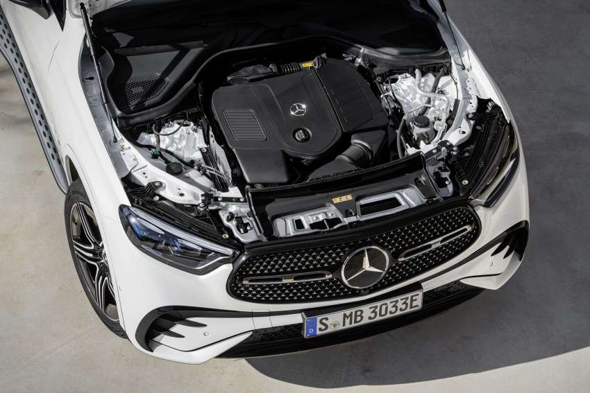 2023 X254 Mercedes-Benz GLC debuts – electrified range-wide, three PHEVs with over 100 km EV range 1463786