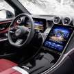 2023 X254 Mercedes-Benz GLC debuts – electrified range-wide, three PHEVs with over 100 km EV range