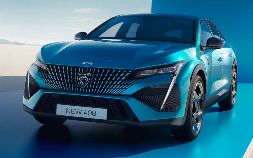 2023 Peugeot 408 debuts – now a fastback crossover; petrol, PHEV only; Level 2 semi-autonomous driving 1472957
