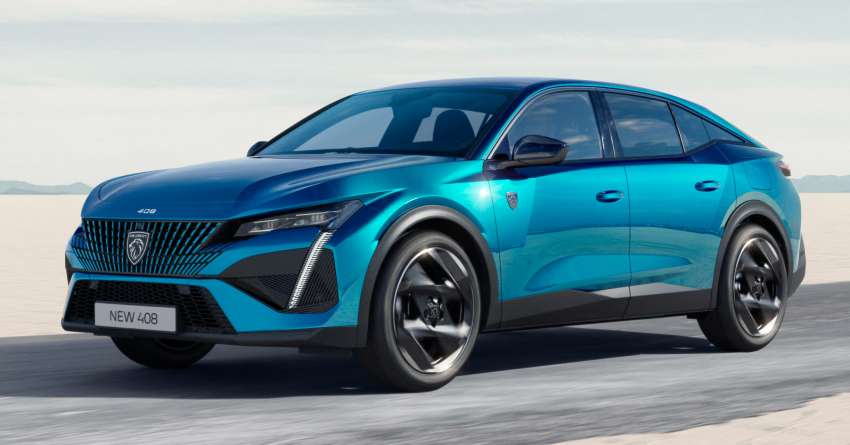 2023 Peugeot 408 debuts – now a fastback crossover; petrol, PHEV only; Level 2 semi-autonomous driving 1472969