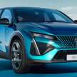 2023 Peugeot 408 debuts – now a fastback crossover; petrol, PHEV only; Level 2 semi-autonomous driving