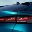 2023 Peugeot 408 debuts – now a fastback crossover; petrol, PHEV only; Level 2 semi-autonomous driving