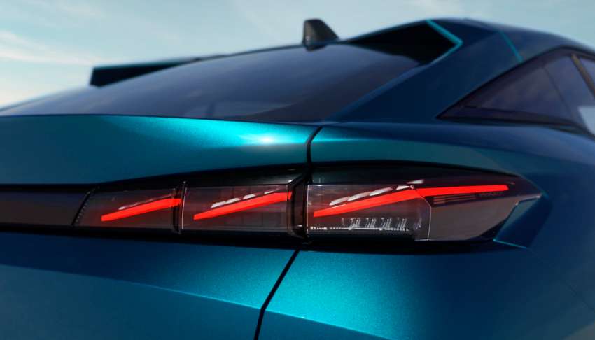2023 Peugeot 408 debuts – now a fastback crossover; petrol, PHEV only; Level 2 semi-autonomous driving 1472991