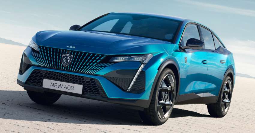 2023 Peugeot 408 debuts – now a fastback crossover; petrol, PHEV only; Level 2 semi-autonomous driving 1472965