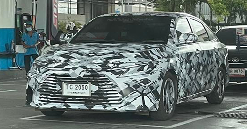 2023 Toyota Vios Spyshots Thailand 1