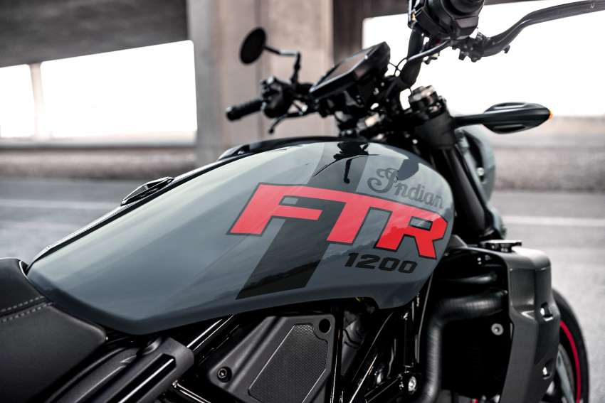 2022  Indian FTR Stealth Gray Special Edition launched – limited production of 150 units for world market 1469829