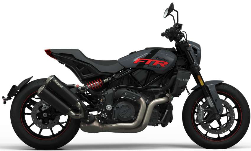 2022  Indian FTR Stealth Gray Special Edition launched – limited production of 150 units for world market 1469823