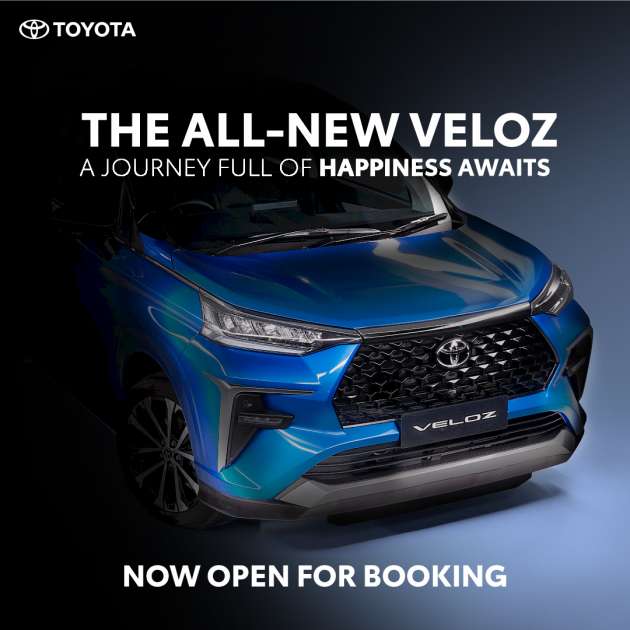 Toyota Veloz 2022 – tempahan di Malaysia sudah dibuka, RM95k, ada Apple CarPlay tanpa wayar