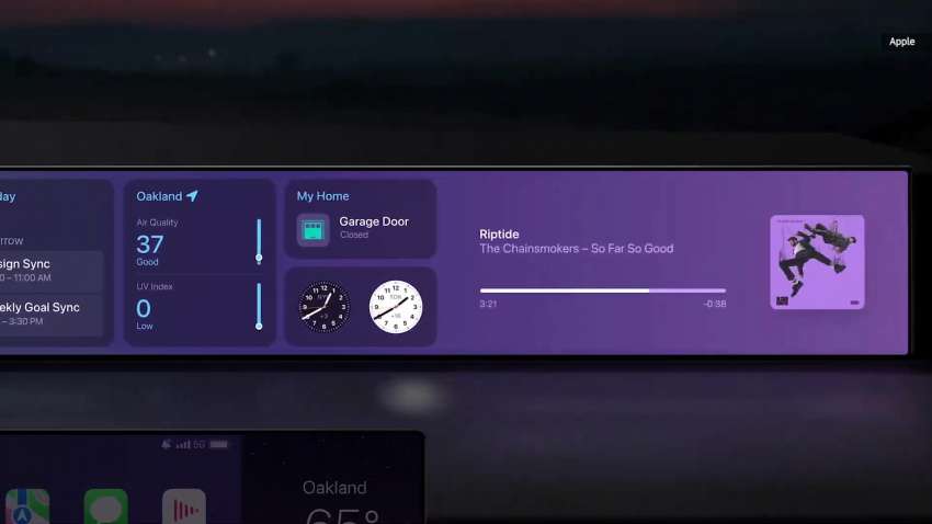 Next-gen Apple CarPlay previewed – multi-screen support, deeper vehicle integration; Apple Car UI? 1465433