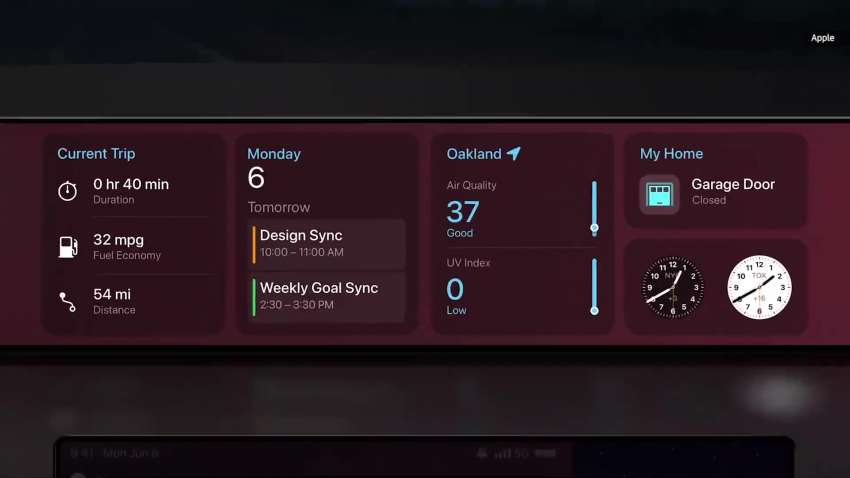 Next-gen Apple CarPlay previewed – multi-screen support, deeper vehicle integration; Apple Car UI? 1465434