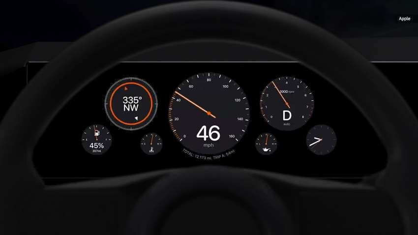 Next-gen Apple CarPlay previewed – multi-screen support, deeper vehicle integration; Apple Car UI? 1465440