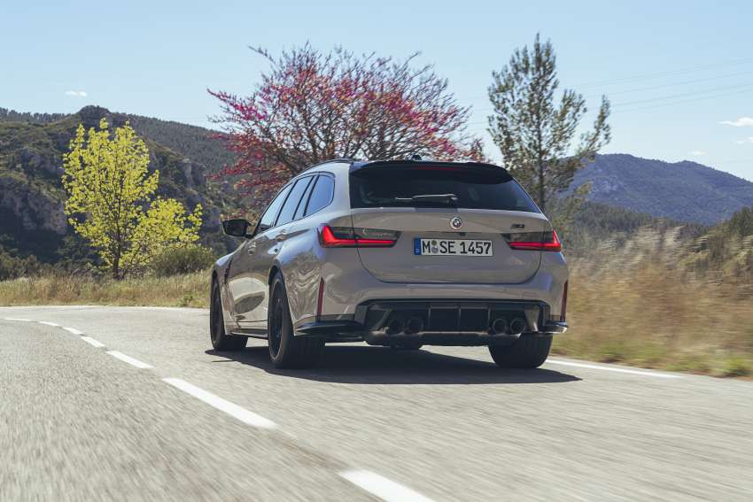 2022 BMW M3 Touring – G81 is first ever M3 wagon with 510 PS, 610 Nm, AWD; 0-100 km/h in 3.6 seconds 1472422