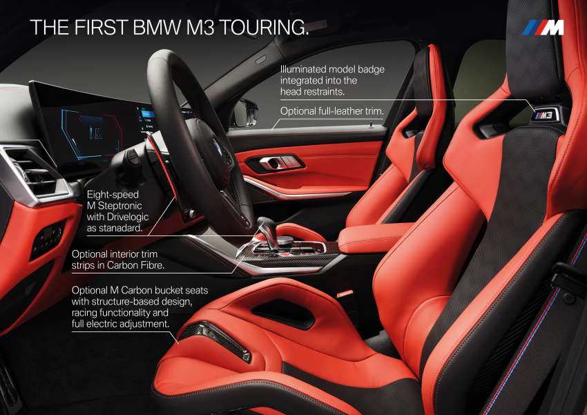 2022 BMW M3 Touring – G81 is first ever M3 wagon with 510 PS, 610 Nm, AWD; 0-100 km/h in 3.6 seconds 1472437