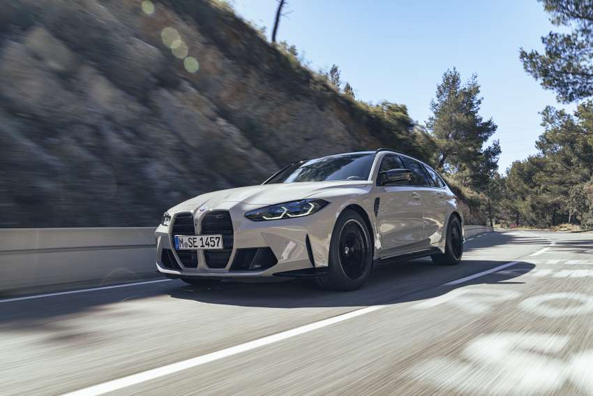 2022 BMW M3 Touring – G81 is first ever M3 wagon with 510 PS, 610 Nm, AWD; 0-100 km/h in 3.6 seconds 1472397