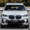 2022 BMW iX3 EV SUV Malaysian review – priced from RM307k to RM328k, how does it compare to the iX?