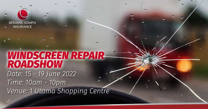 AD: Join Berjaya Sompo in protecting the environment – repair your car’s windscreen instead of replacing 1466324