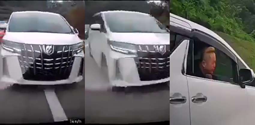 Toyota Alphard driver fined RM400 for spitting, pleads not guilty to reckless, dangerous driving in viral video 1472352