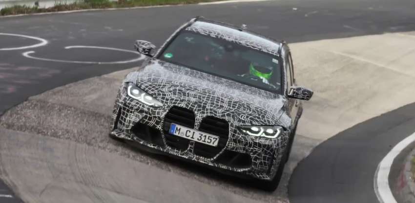 G81 BMW M3 Touring is the fastest wagon to lap the Nürburgring with an official time of 7:35.06 minutes 1470834