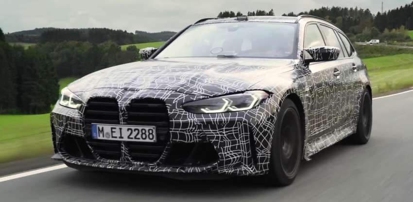 G81 BMW M3 Touring is the fastest wagon to lap the Nürburgring with an official time of 7:35.06 minutes 1470835