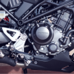 Honda CB250R 2022 dipertingkat dengan fork SFF-BP Showa, klac Assist & Slipper, petunjuk kedudukan gear