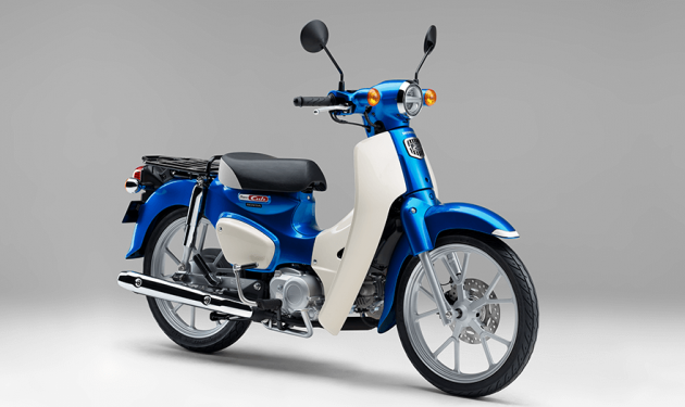 2022 Honda Super Cub 110 upgraded for Japan market