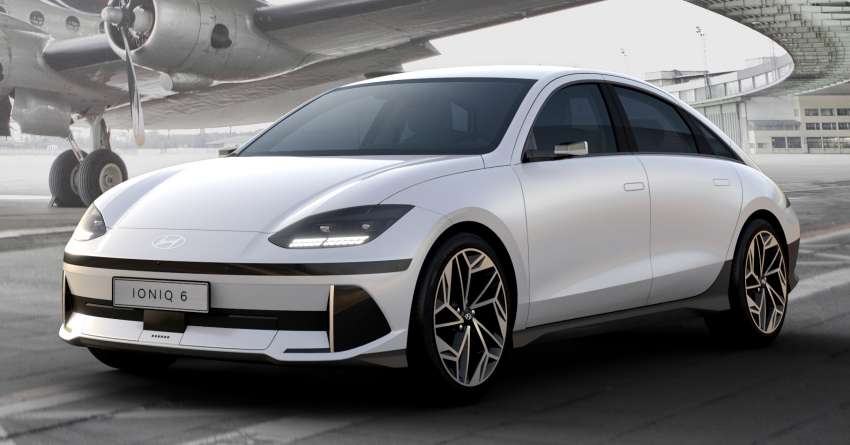 Hyundai Ioniq 6 EV – electric sedan gets smooth looks, 77.6 kWh battery, 482 km range, 0-100 km/h in 5.2 sec Image #1477000