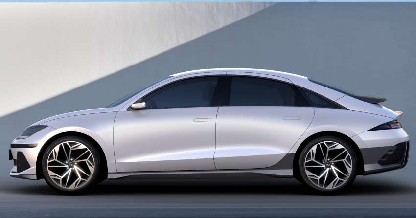Hyundai Ioniq 6 EV – electric sedan gets smooth looks, 77.6 kWh battery, 482 km range, 0-100 km/h in 5.2 sec Image #1477001