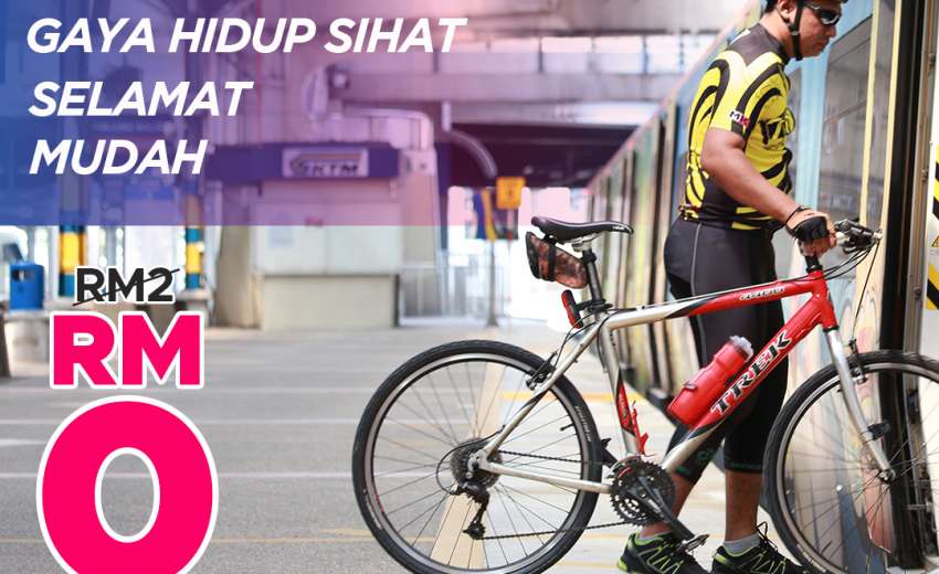 Bicycles can now be brought into KTM Komuter trains for free, previous ‘Ride n Ride’ RM2 fee waived 1477508
