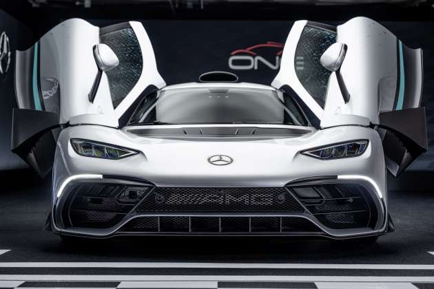 Mercedes-AMG One finally revealed – 1,063 PS F1 1.6L turbo hybrid