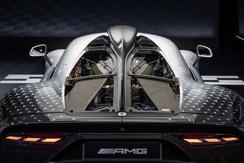 Mercedes-AMG One versi produksi didedahkan – enjin F1 1.6L turbo hibrid, 1,063 PS, 0-100km hanya 2.9 saat! 1464269