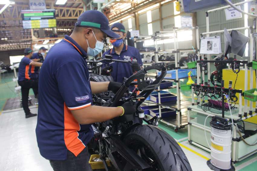 GALERI: Kilang Modenas ikut SOP Jepun pasang Kawasaki, dapat mesin ujian khas pertama di ASEAN 1470523