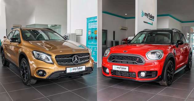 myTukar Auto Fair 2022 in Johor – Mercedes GLA200 fr RM1.9k/mth, MINI Cooper S Countryman RM2.1k/mth!