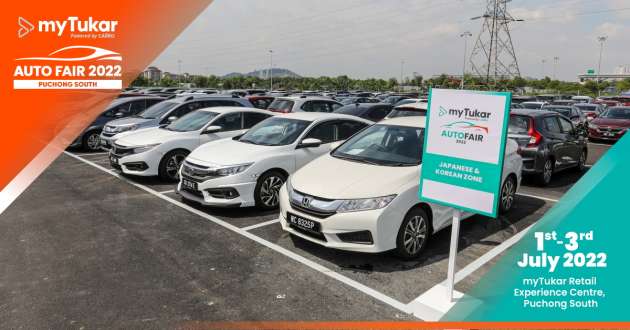 myTukar Auto Fair 2022 at Puchong South on July 1-3 – more than 1,000 used cars, great deals and prizes!