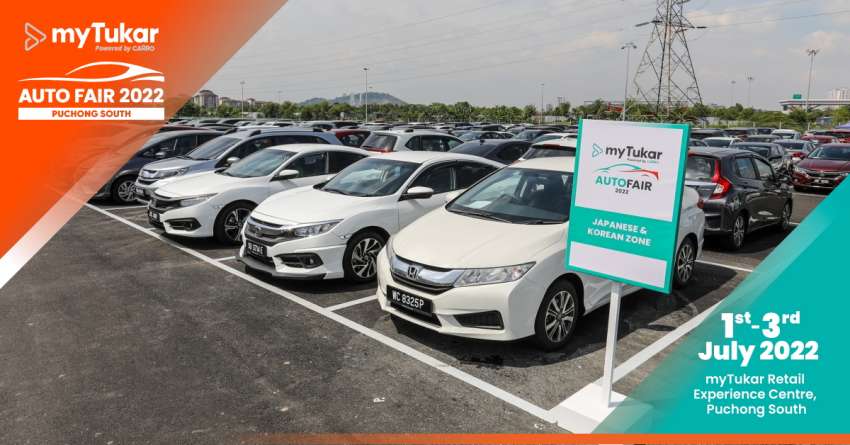 myTukar Auto Fair 2022 at Puchong South on July 1-3 – more than 1,000 used cars, great deals and prizes! Image #1473626