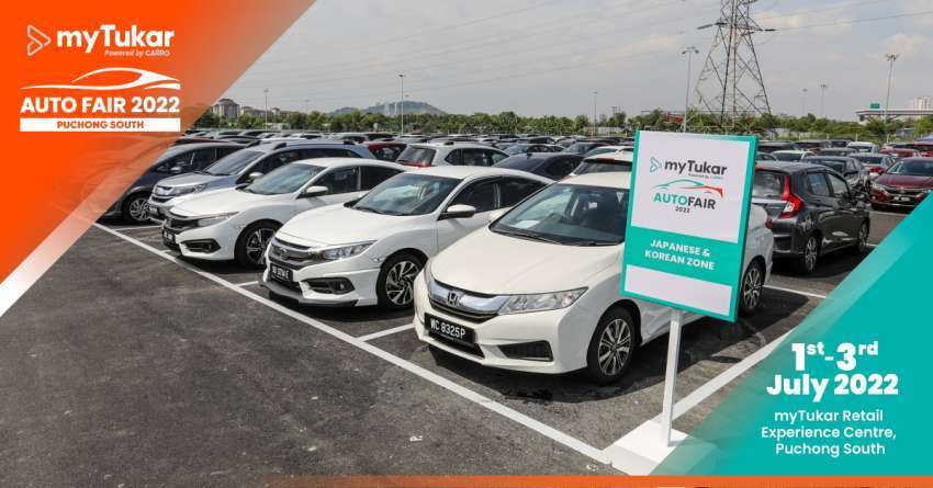 myTukar Auto Fair 2022 di Puchong South dari 1-3 Julai — lebih 1,000 unit, hadiah dan tawaran hebat! 1474113