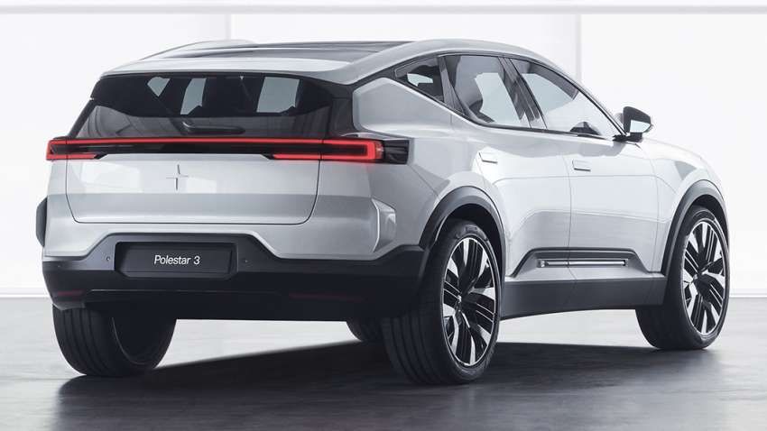 Polestar 3 and 5 show rear ends, 4 SUV coupé teased – EVs to get dual-motor AWD and 600 km WLTP range? 1470351