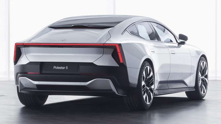 Polestar 3 and 5 show rear ends, 4 SUV coupé teased – EVs to get dual-motor AWD and 600 km WLTP range? 1470353