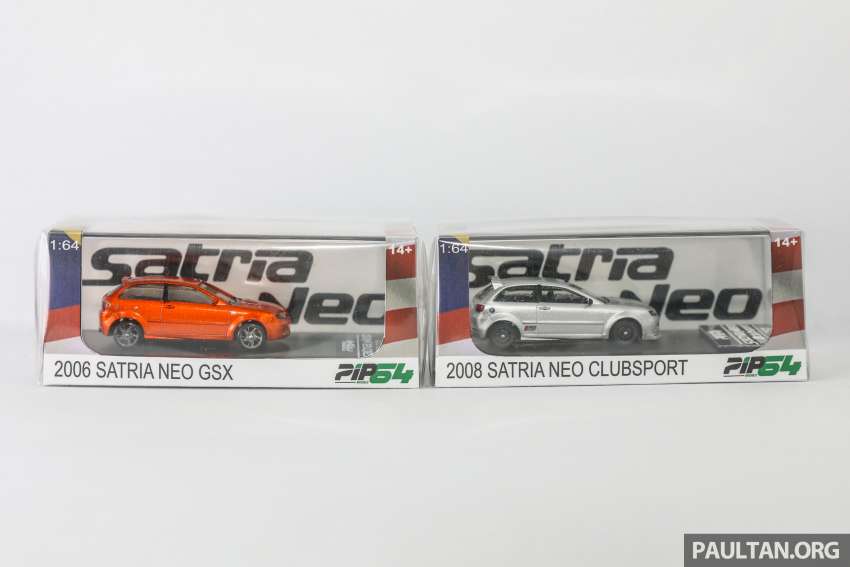 Proton Satria Neo Clubsport 2008 dalam skala 1/64 dari Pipol Scale Model – produk ‘fan made’, hanya 250 unit! 1467506