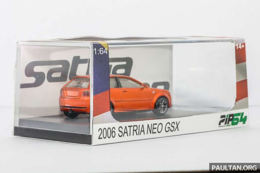 Proton Satria Neo Clubsport 2008 dalam skala 1/64 dari Pipol Scale Model – produk ‘fan made’, hanya 250 unit! 1467555