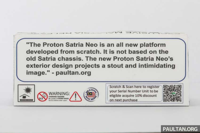 Proton Satria Neo Clubsport 2008 dalam skala 1/64 dari Pipol Scale Model – produk ‘fan made’, hanya 250 unit! 1467560