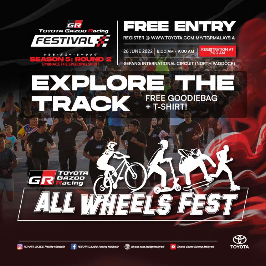 Toyota Gazoo Racing Festival Season 5 returns to Sepang fr June 25-26, attendance re-opened to public Image #1467345